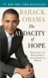 cover of 'The Audacity of Hope: Thoughts on Reclaiming the American Dream' by Barack Obama
